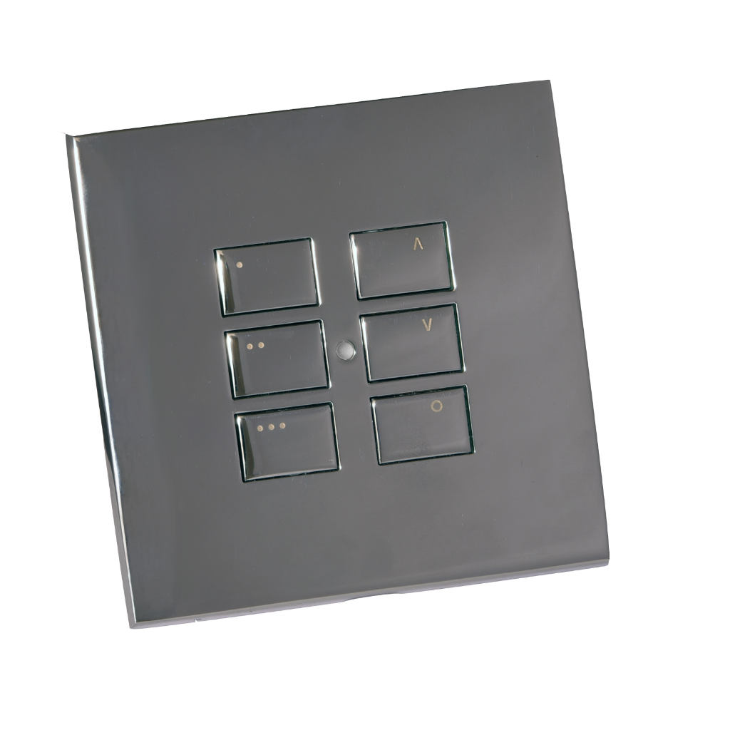 rako lighting controls eos-6 wall mounted keypads