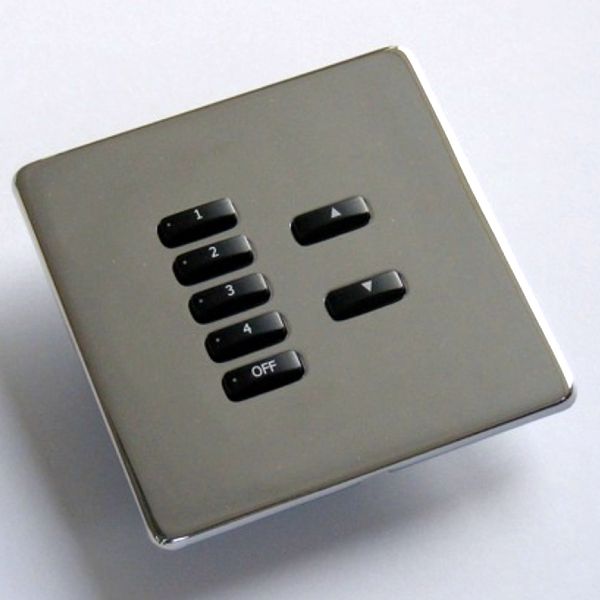 Rako Lighting Keypads - Polished Stainless Steel Hidden Fixing